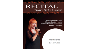 bára štěpánová recital werichova vila kampa